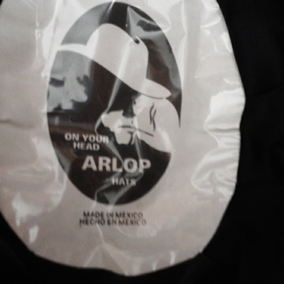 ARLOP WOMENS HAT BLACK.Cowboy or Casual - Picture 6 of 9